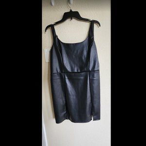 Aeropostale Short Bodycon Leather Dress Size XL NWT